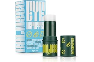 Balmsss Eye Depuffer Stick - Cooling Under Eye Cream for Dark Circles, Puffy Eyes & Eye Bags - Anti Aging Eye Roller with Caf