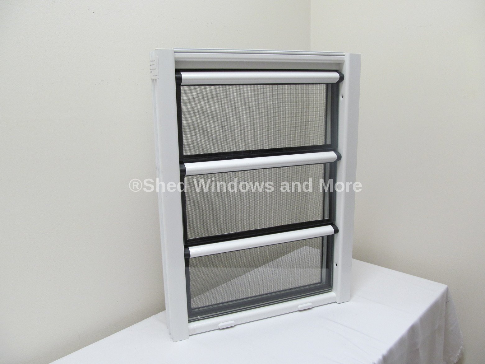 18" X 24" Aluminum Jalousie Style Window 3 Panes on Galleon Philippines