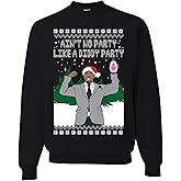 wild custom apparel Aint No Party Like A Diddy Party Ugly Christmas Sweater Crewneck Sweatshirt