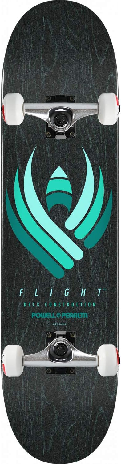 Powell Peralta Skateboard Complete Assembly Flight 243 Black 8.25" x 31.95"