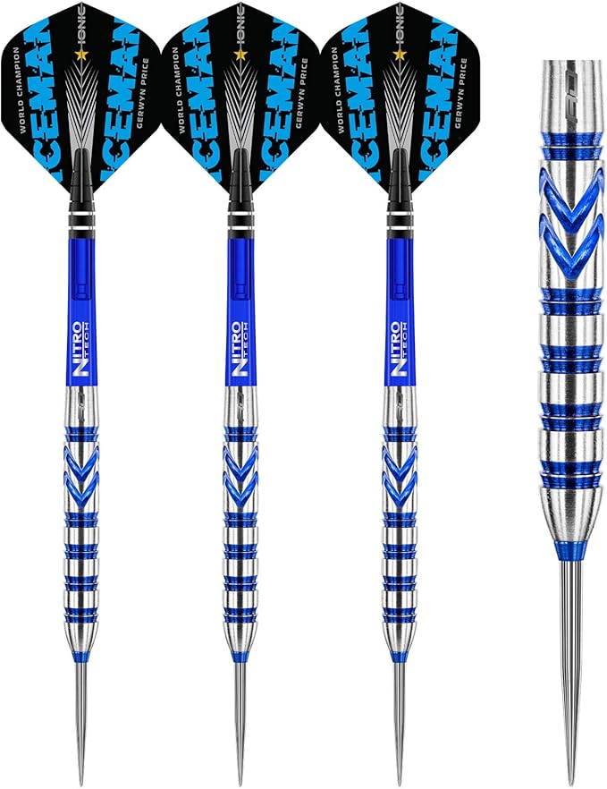 Darts Limited Edition Gerwyn Price The Iceman Christmas Dart Flights