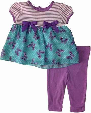purple infant outfit