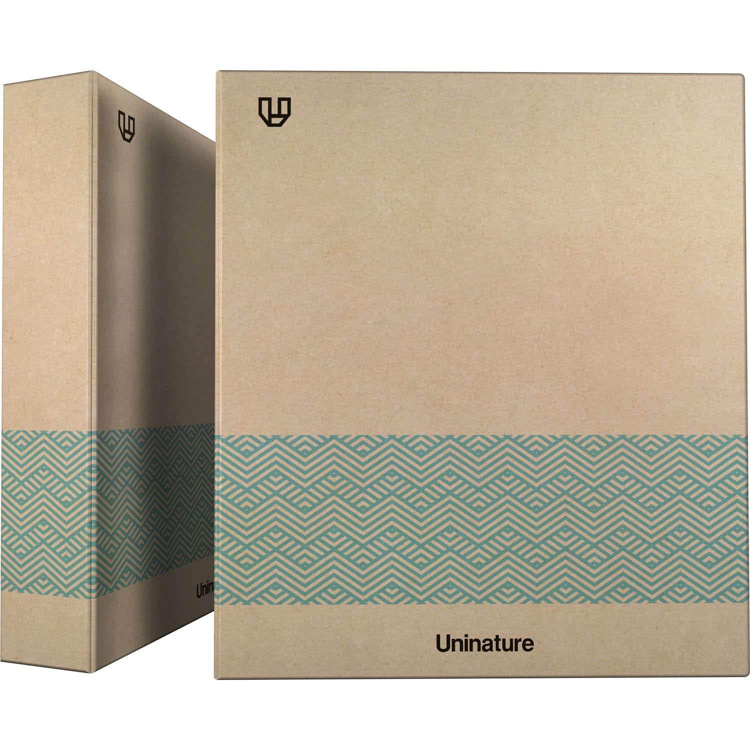 Unipapel | Recycled Kraft Ring Binder | A4 | Blue | 4 Mixed Rings 40 mm | Uninature Concept | FSC Certified