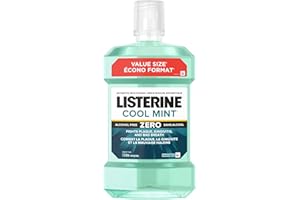 Listerine Zero Antiseptic Mouthwash, 1.5 Litres
