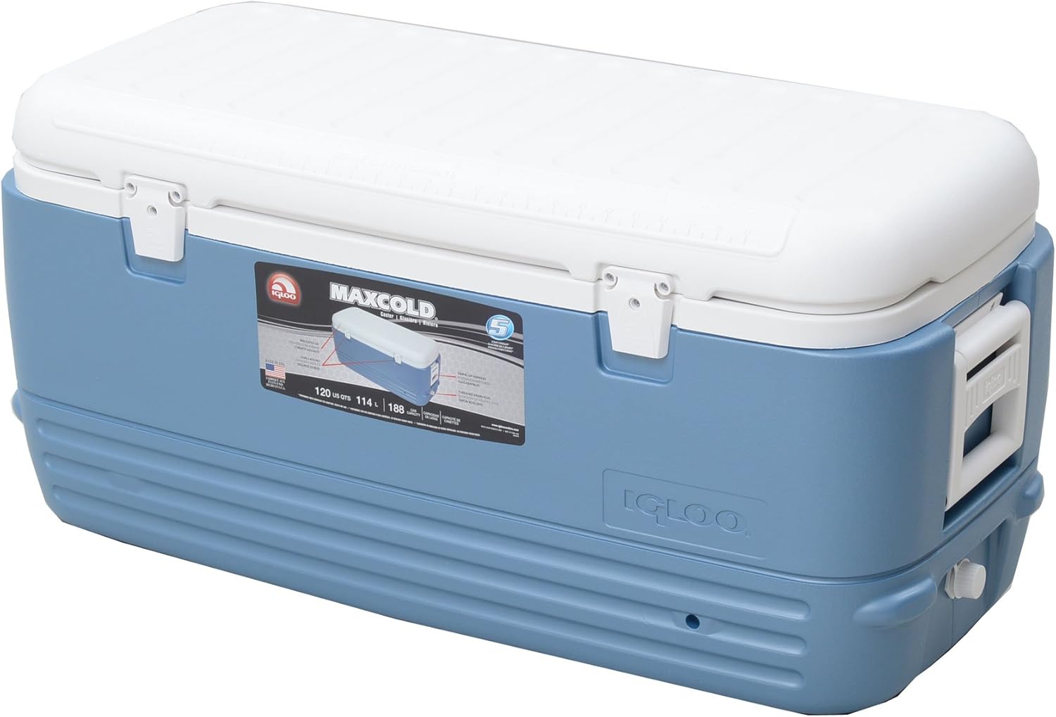 Amazon Igloo イグルー クーラーボックス マックスコールド Maxcold 1 I Blue イグルー Igloo フィッシングクーラー