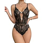 Avidlove Sexy Lingerie for Women Lace Teddy Lingerie One Piece Lingerie Bodysuit