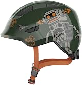 ABUS Smiley 3.0 Children's Bike Helmet with Deep Fit and Plait Space