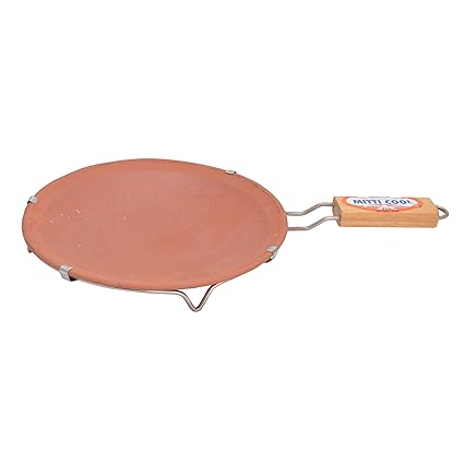 Organic & more 9 inch simple tawa With handle