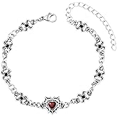 LETFLY Halloween Bracelets for Women, 18K Gold Silver Plated Pumpkin Spider Ghost Witch Charms, Stackable Beaded Bracelet Jewelry Gifts for Women