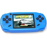 Beijue 16 Bit Handheld Games for Kids Preloaded 220 Retro Video Games, Blue | 3.0" HD Screen, Rich Gameplay,USB-C Rechargeable, 6+Hrs Play, Portable Travel Toy for Car Flights,Boys Girls Birthdays Gift