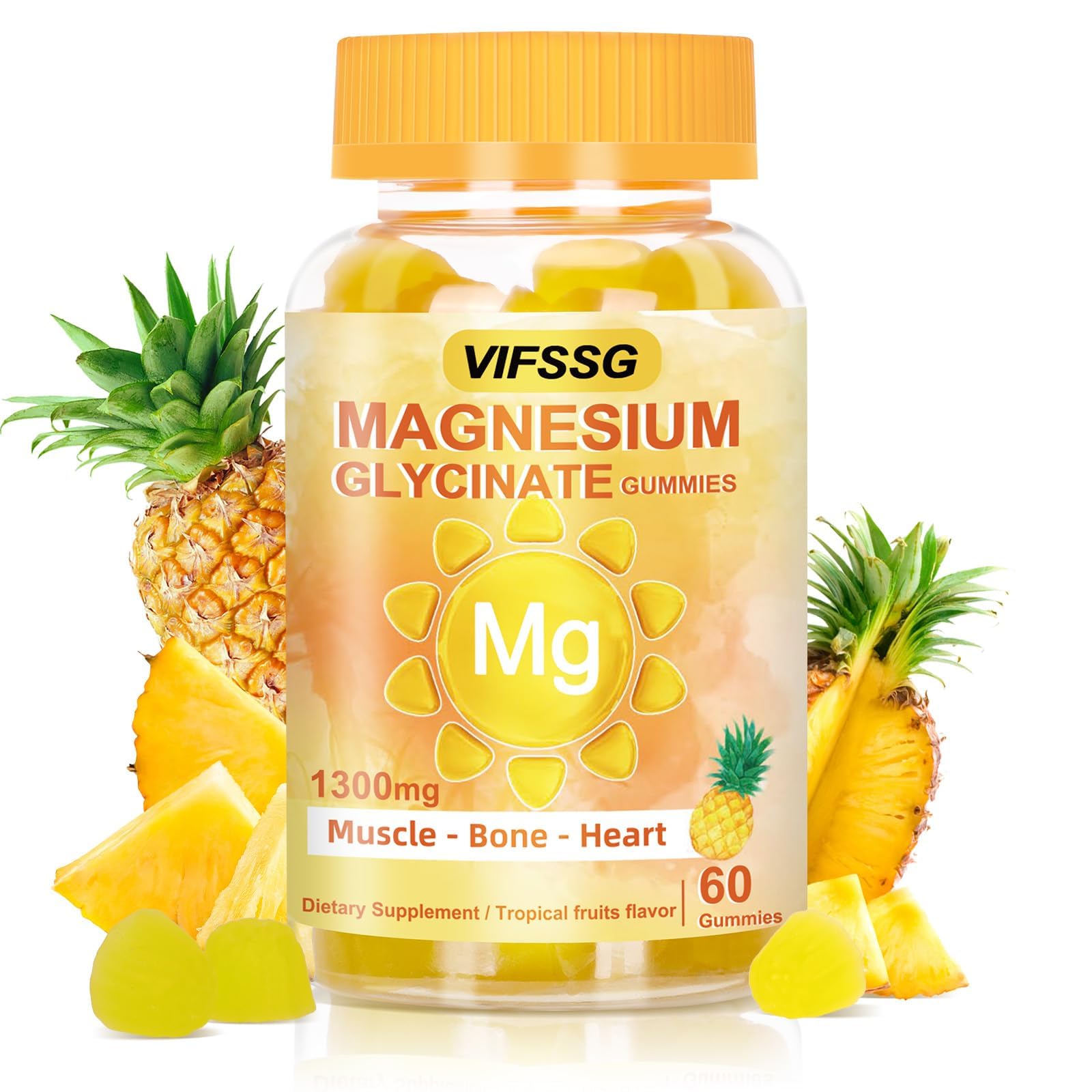 Magnesium Glycinate Gummies 500 Mg