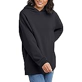 Hanes womens Ecosmart Fleece Hoodie, Midweight Sweatshirt for Women, Kanga Pocket