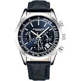 Stuhrling Original Rialto Men&rsquo;s Chronograph Watch &ndash; Stainless Steel Classic Watch for Men, Water Resistant Men&rsquo;s Watches, Luxury Analog Dress &amp; Sport Watch for Men, Durable Men&rsquo;s Wrist Watch