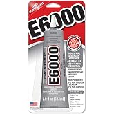E6000 Eclectic Products 237032 6 Pack 2-Ounce Craft Adhesive Tube, Clear