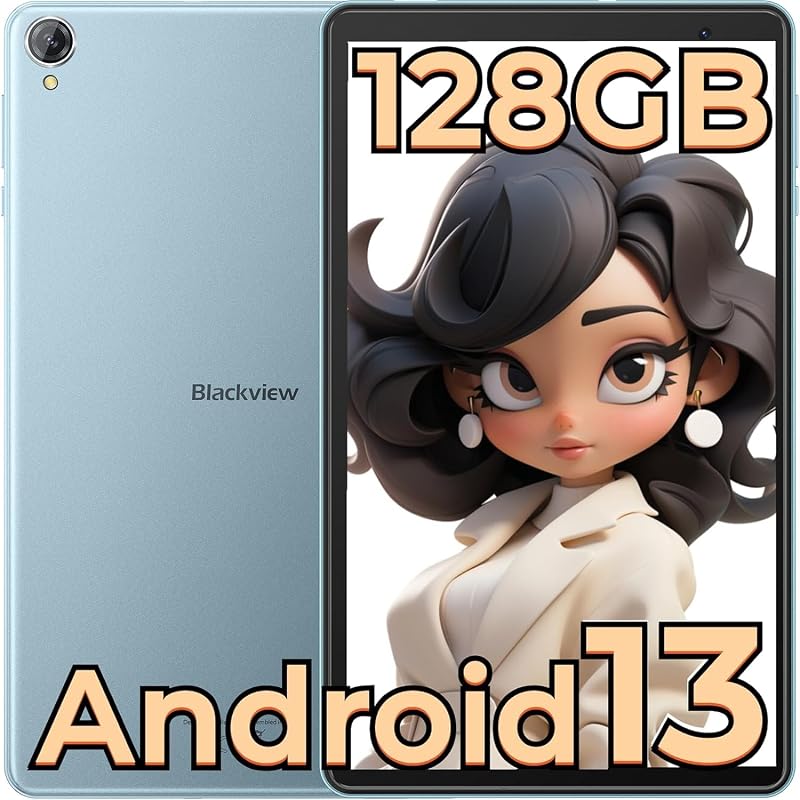 Blackview Tab50WIFI Android 13 Tablet 8GB 128GB WiFi 6 8 Inch HD IPS Kids