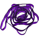 WEBSUKA Aerial Yoga Hammock Daisy Chains Strap, Strong 22kN Adjustable with 10 Loops, No Stretch, Yoga Straps Nylon Chain Sling for Aerial Yoga,Swing, Hammock, Suspension, Exercise