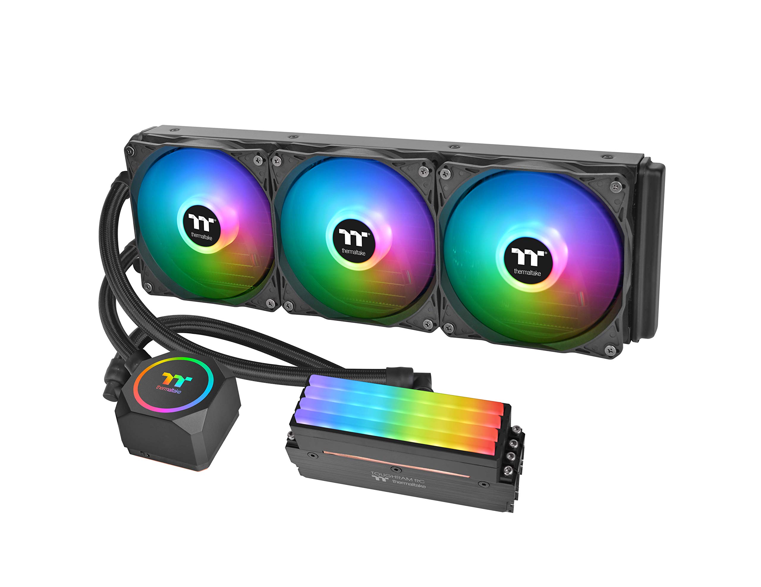 Thermaltake Floe RC360 Refroidisseur de liquide tout-en-un Noir