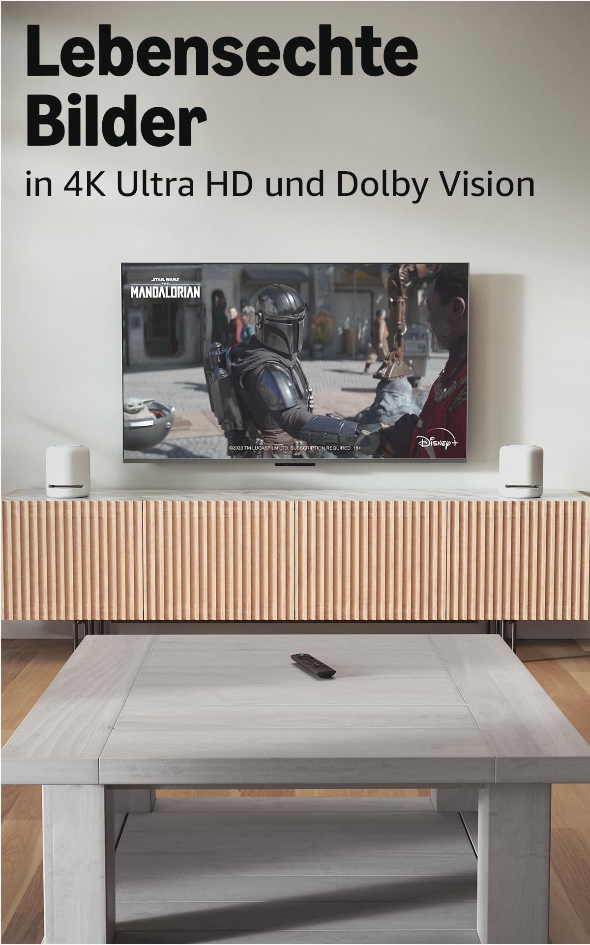 Amazon Fire TV Stick 4K Max, unterstützt Streaming über Wi-Fi 6E, Ambient-TV 3