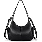 YALUXE Genuine Leather Shoulder Bags Stylish Hobo Handbags Purses Crossbody Bags for Women | Genuine Leather, Stylish