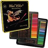 Black Widow Coloured Pencils For Adults The Best Color Pencil Set For Adult Colo