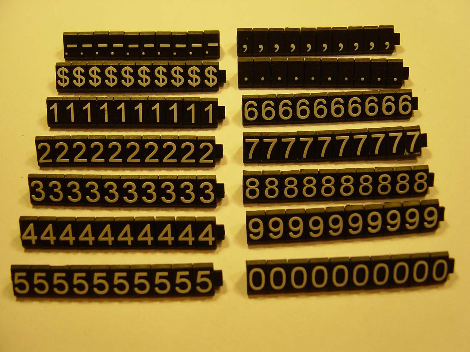 Price Cube Display for Retail Shop W/340 Cubes White on Black Buy Online in United Arab