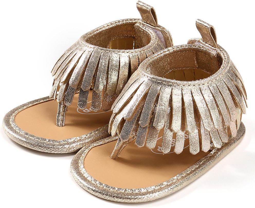 Infant Baby Tassels Sandals Shoe Casual Shoes Sneaker Anti-Slip Soft Sole Memela