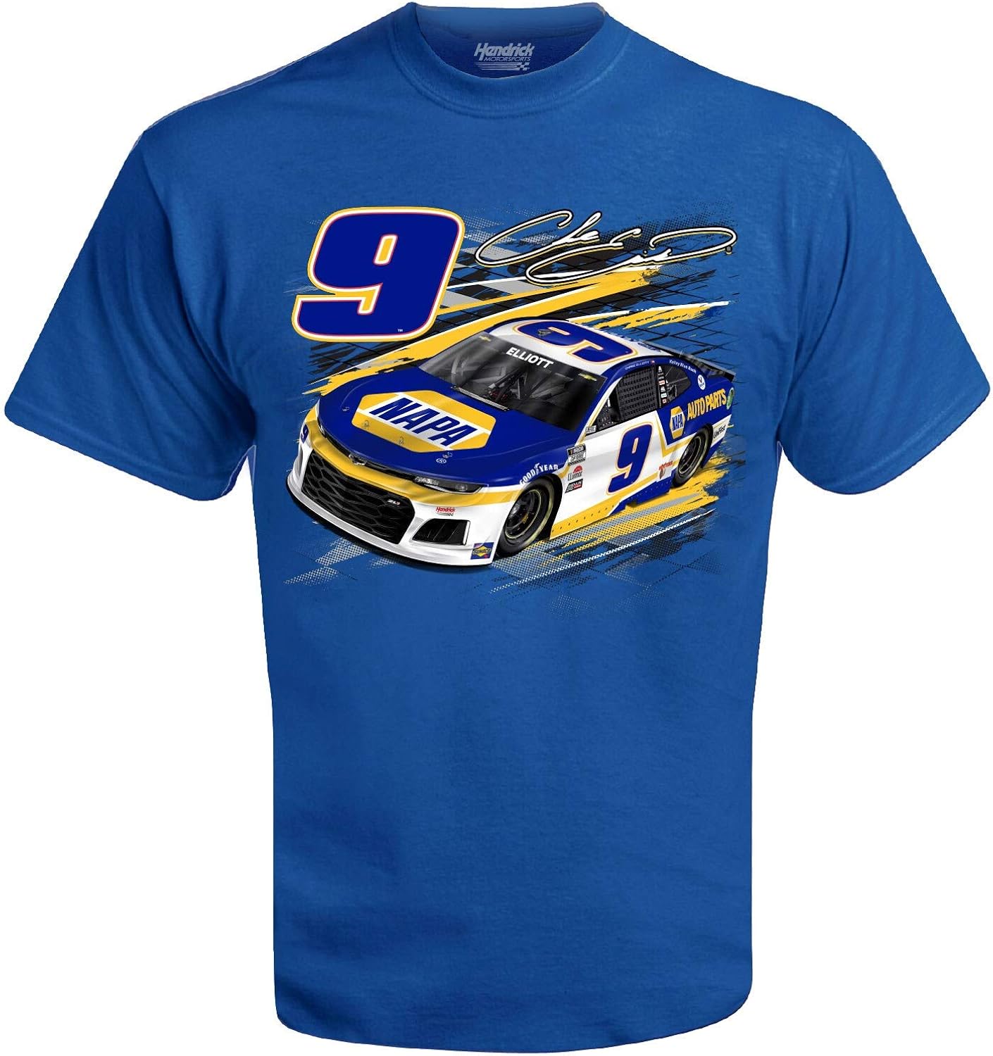 Checkered Flag Sports NASCAR 2021 Chase Elliott #9 Fuel T-Shirt - Blue | 