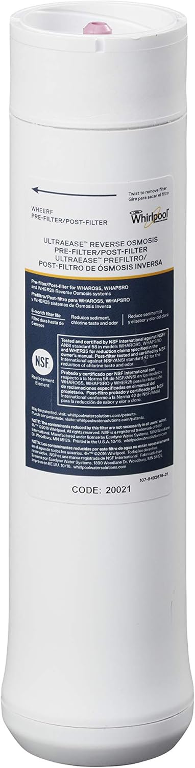 Whirlpool WHEERF Replacement Water Filter Cartridges: Home Improvement