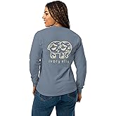 Ivory Ella Womens Oversized Long Sleeve T-Shirt