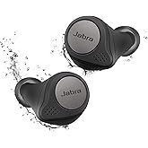 Jabra Elite Active 75t Titanium Black Voice Assistant Enabled True Wireless Sports Earbuds with Charging Case (Renewed)