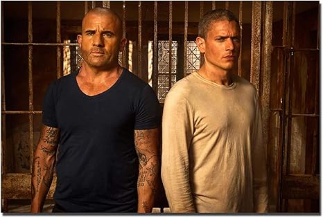 Amazon Co Jp マイケルスコフィールドプリズンブレイクポスターキャンバス絵画壁アート写真寝室の装飾家の装飾60x80cmフレームレス ホーム キッチン