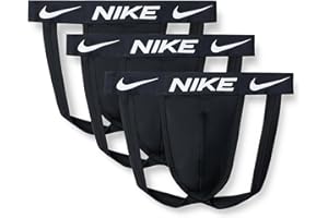 Nike Mens Essential Micro Stretch Jock Strap Underwear (3-Pack)