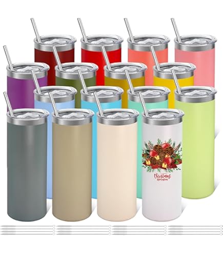 HASLE OUTFITTERS Gobelet De 591 Ml En Acier Inoxydable Avec Couvercle à Double Paroi Isotherme Pour Boissons Froides Et Chaudes (591 Ml, Blanc, Lot De 1