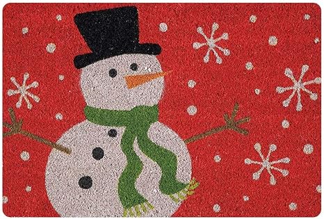 Amazon 雪だるまの家の居間の装飾のための赤い玄関マットの標準サイズ 80x50cm 浴室足ふきマット ホーム キッチン オンライン通販