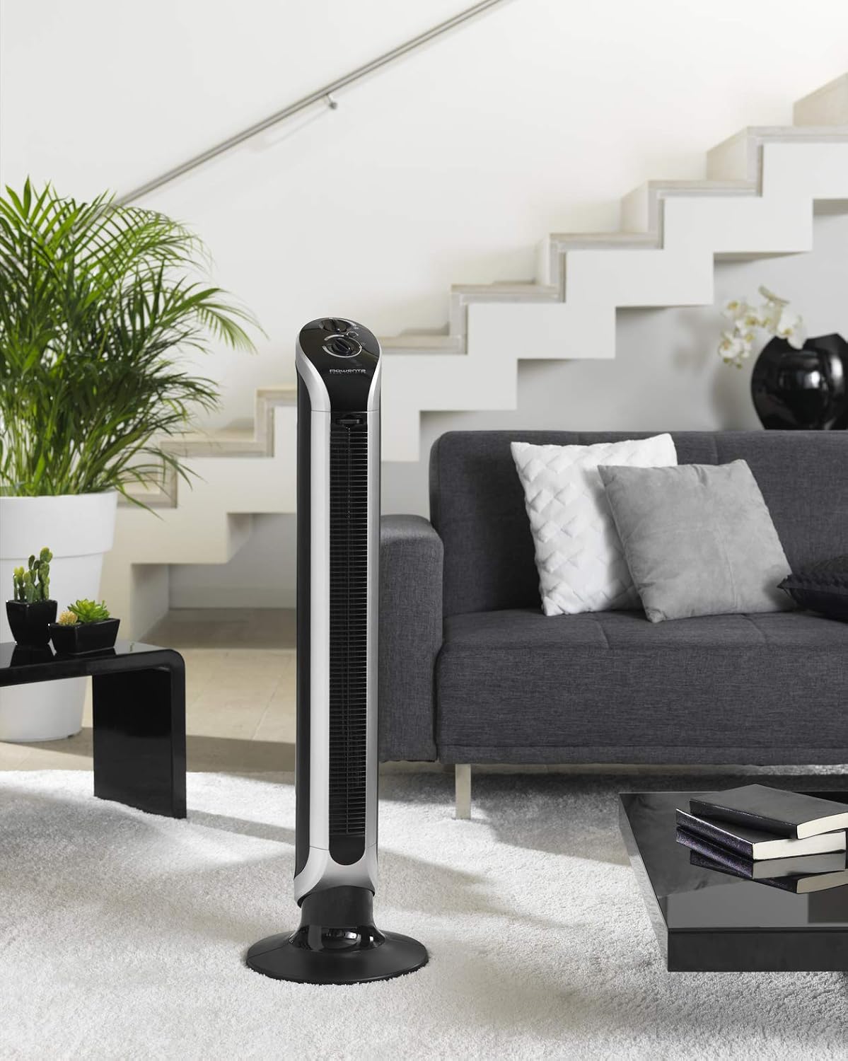 Amazon Rowenta Tower Fan Rowenta Eole Infinite VU6620F0 40W 1 M 