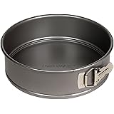 Farberware Nonstick Bakeware 9-Inch Round Springform Pan, Gray