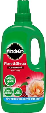 Miracle-Gro Rose & Shrub Concentrated Liquid Plant Food 1 Litre view 1