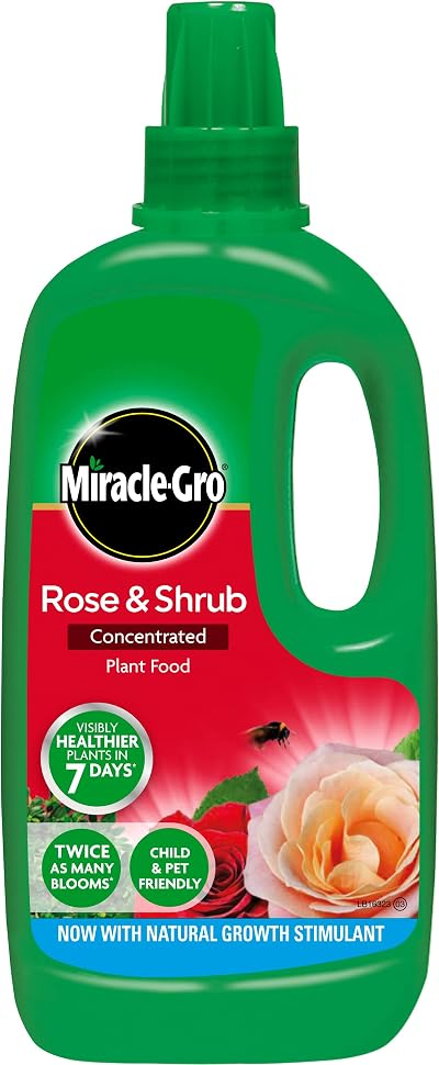 Miracle-Gro Rose & Shrub Concentrated Liquid Plant Food 1 Litre