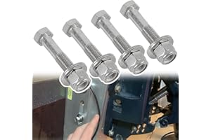 Deecaray BK-1-DP Jack Plate Bolt Kit - Partial Thread - Coarse Thread, Suitable for Mounting Outboard to Jack Plate & Mountin