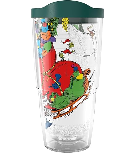 Tervis Christmas Gnomes Pattern Holiday Made In USA Double Walled Insulated Travel Tumbler Classic 16oz Mug