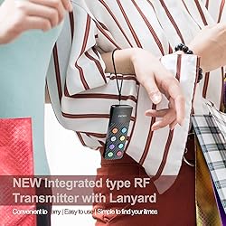 Key Finder with Lanyard for Remote & Up to 100ft