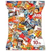 Chocolate Assorted Bulk Candy - 10 LB Chocolate Candy Variety Pack - Bulk Chocolate, Milk ChocolateCandy, Dark ChocolateCandy - Bulk Candies Mix - Variety Pack - July 4th