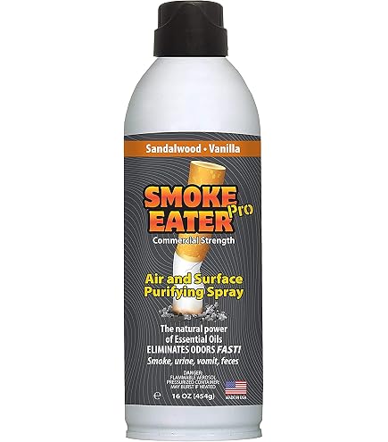 tobacco flavoring spray amazon Amazon.com: Smoke Eater Cigarette, Cigar, Cannabis & Tobacco Odor  Eliminator Spray & Air Freshener for Car, Home, Clothes — Sandalwood  Vanilla, 3.5 oz — Aerosol Spray with Tea Tree Oil Formula :