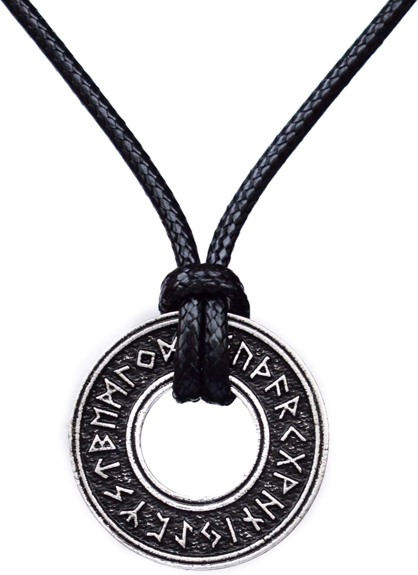 SanLan Rune Necklace, Viking Necklace, Viking Rune Necklace, Elder Futhark Celtic Viking Norse Rune Necklace, Viking Jewelry, Runes Pendant