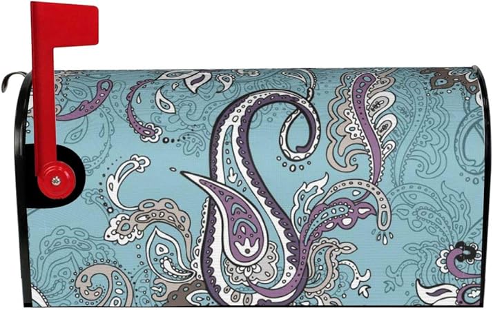 Cubierta para buzón de correo, diseño de cachemira, para decoración del