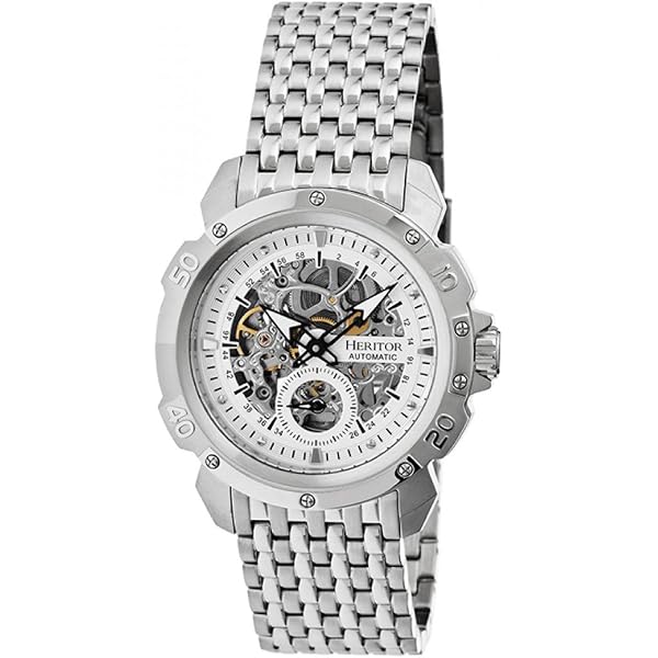 Amazon.com: HERITOR Ryder Automatic Watch for Men – 44mm 