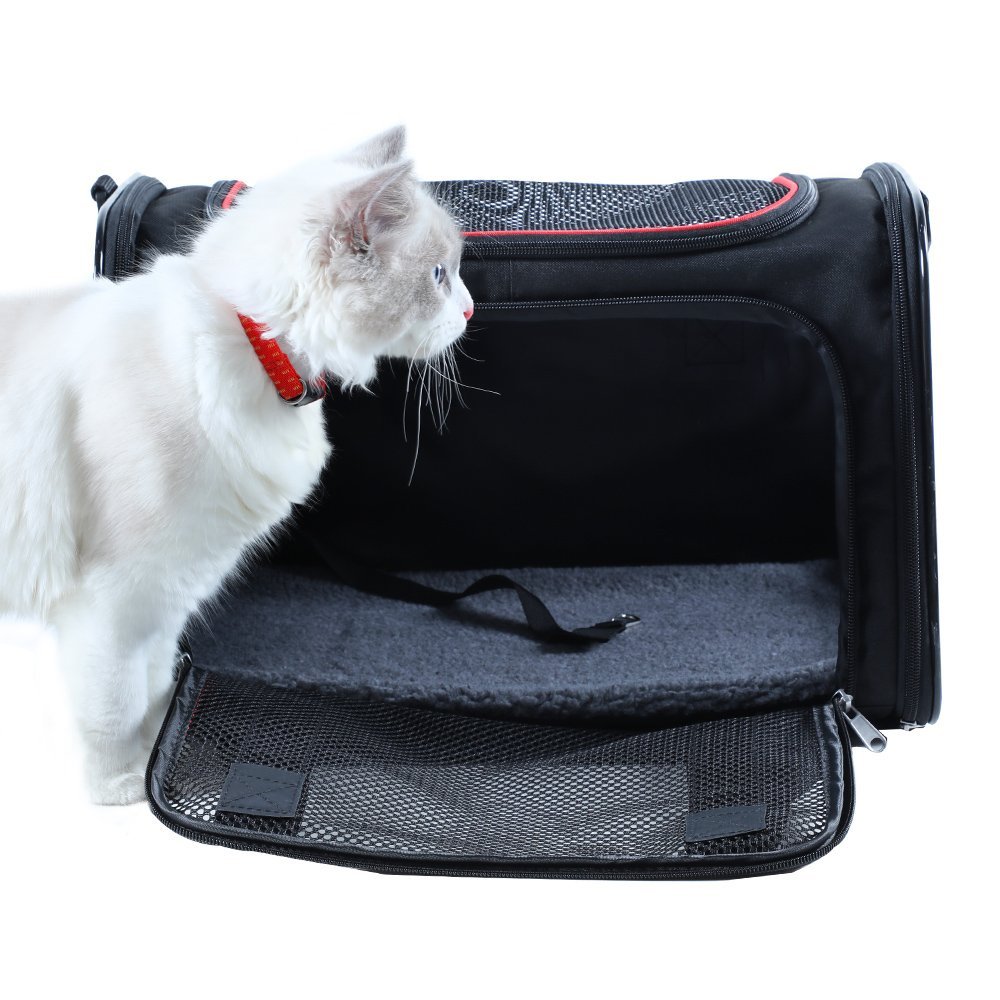 A4Pet Top Loading Collapsible Soft Pet Carrier for Cats 6074837507029