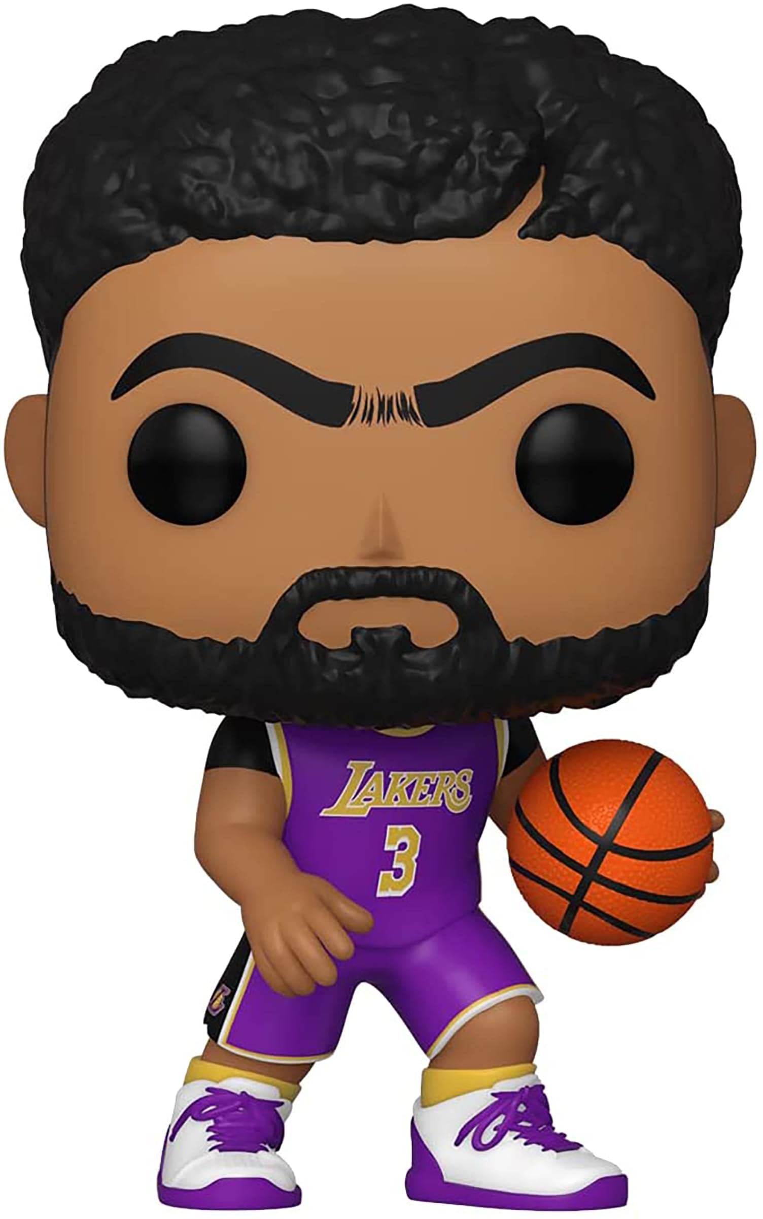Funko POP! NBA: Lakers - Anthony Davis - (Purple Jersey) - Collectable Vinyl Figure - Gift Idea - Official Merchandise - Toys for Kids & Adults - Sports Fans - Model Figure for Collectors and Display