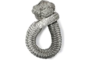 GOLDEN COCK UHMWPE Soft Shackles - Soft Connector 2205, 5886, 9436 LBS Breaking Strength, Marine Rigging Soft Shackle for Sailing Boating Yacht