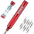 WORKPRO 24-in-1 Precision Screwdriver Sets, Pen Style Manual Screwdriver, 24 pcs Tough S2 Steel Small Screwdriver Bits, Ideal for Eyeglass, Watch, Laptop, Phone, Jewelry and Electronic, Red